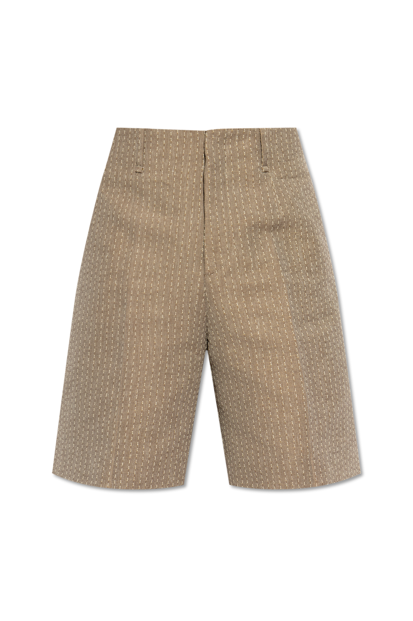 【送料&関税込】Fendi Cappuccino Cotton Shorts Fendi Cappuccino Cotton Shorts | italist